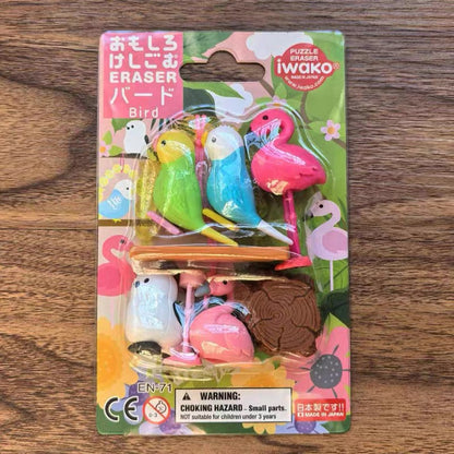 Iwako Eraser Sets: Animals