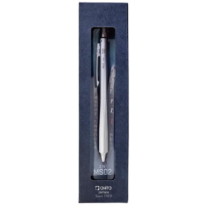 Skinniest MultiPen! OHTO MS02 3-In-1 Multi Pen