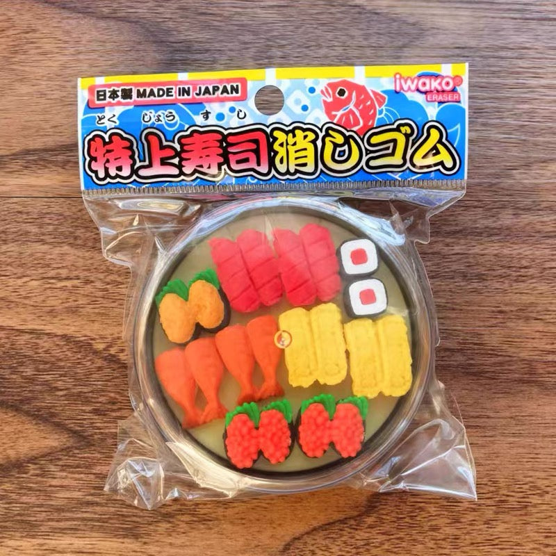 Iwako Eraser Sets: Food