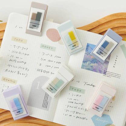 Kanmido Coco Fusen Mini Clip Sticky Notes