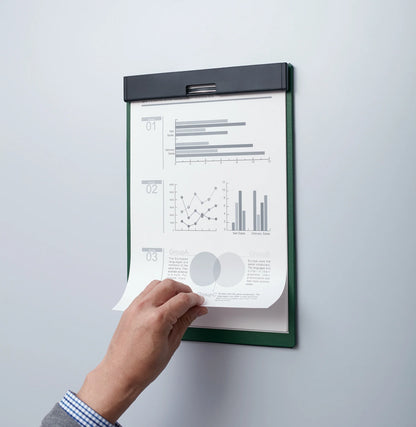 King Jim Magflap Clipboard A4