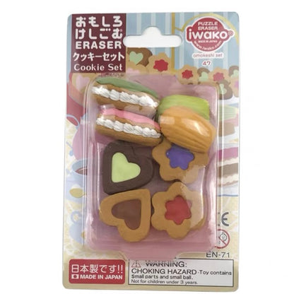 Iwako Eraser Sets: Dessert