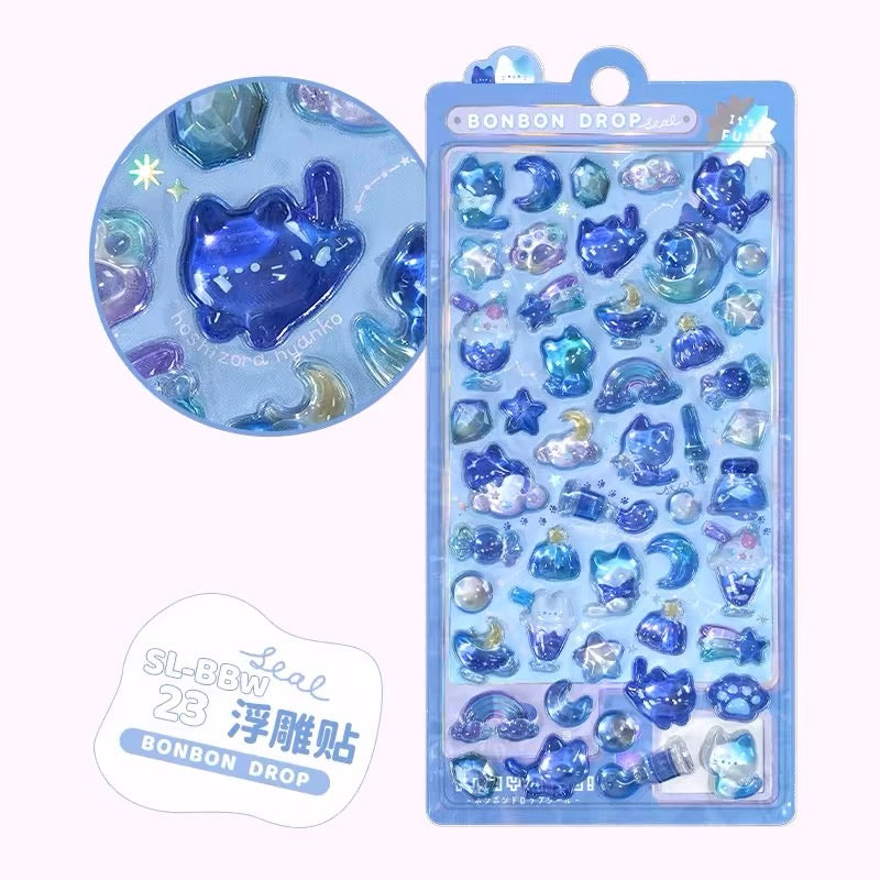 Bon Bon Drop Stickers (Creatures)
