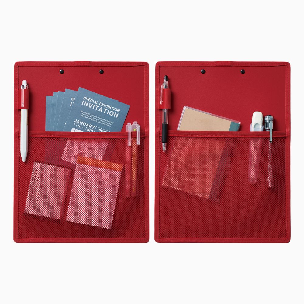 King Jim All-in Clip Board A4 (with pockets)