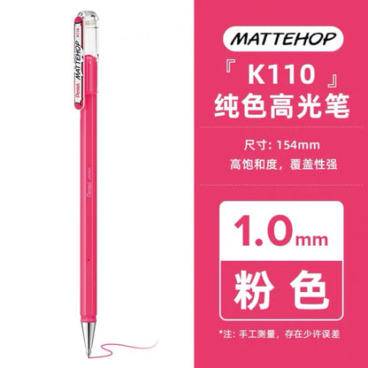 Pentel Mattehop Gel Pen 1.0mm
