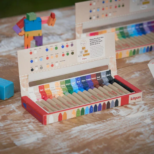 Kitpas Non-Toxic Art Crayons