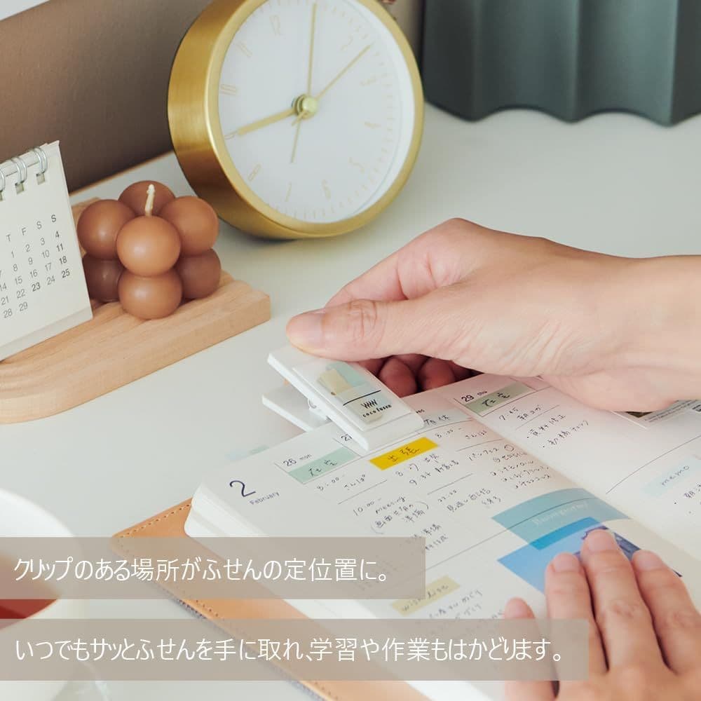 Kanmido Coco Fusen Mini Clip Sticky Notes