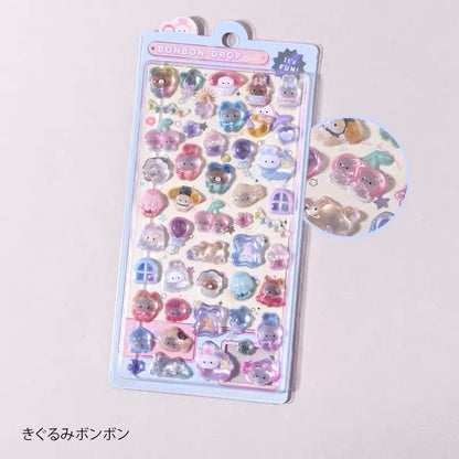 Q-LiA Bon Bon Drop Stickers (animals)