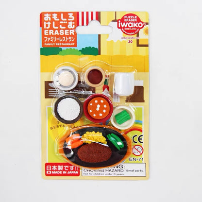 Iwako Eraser Sets: Food
