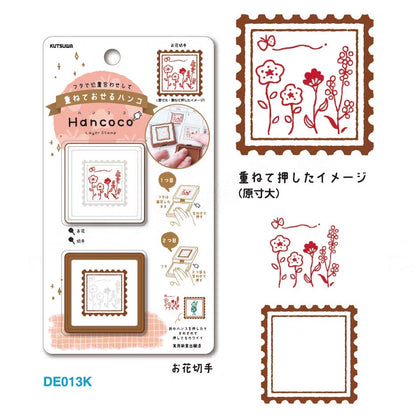 Kutsuwa Hancoco Square Stamp