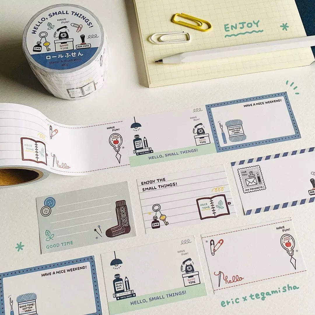 Tegamisha Roll Sticky Notes (more designs)