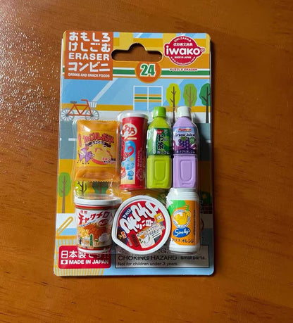 Iwako Eraser Sets: Food