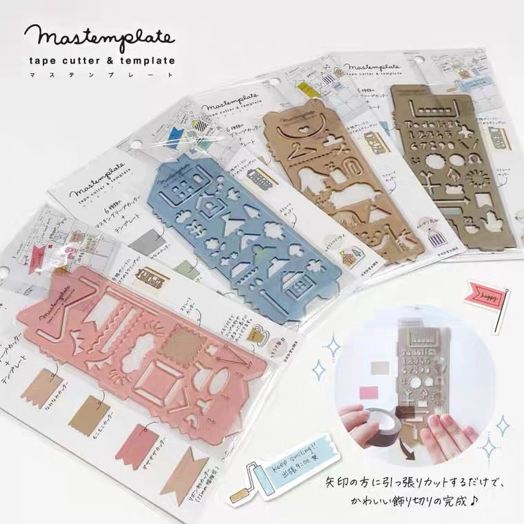 Kutsuwa Mastemplate Stencil and Tape Cutter