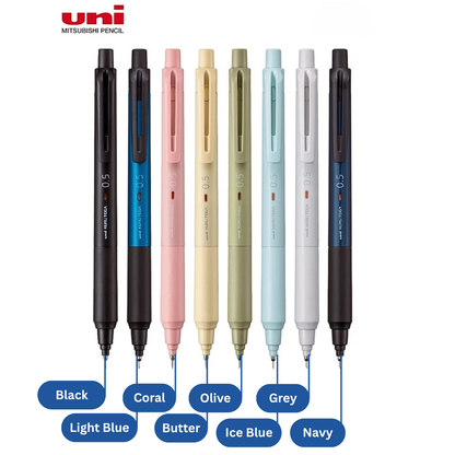 Uni Kuru Toga KS Mechanical Pencil (Pastel Colours)
