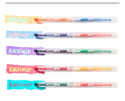 Kasimir Dual-Tip Colour-Changing Highlighter Set