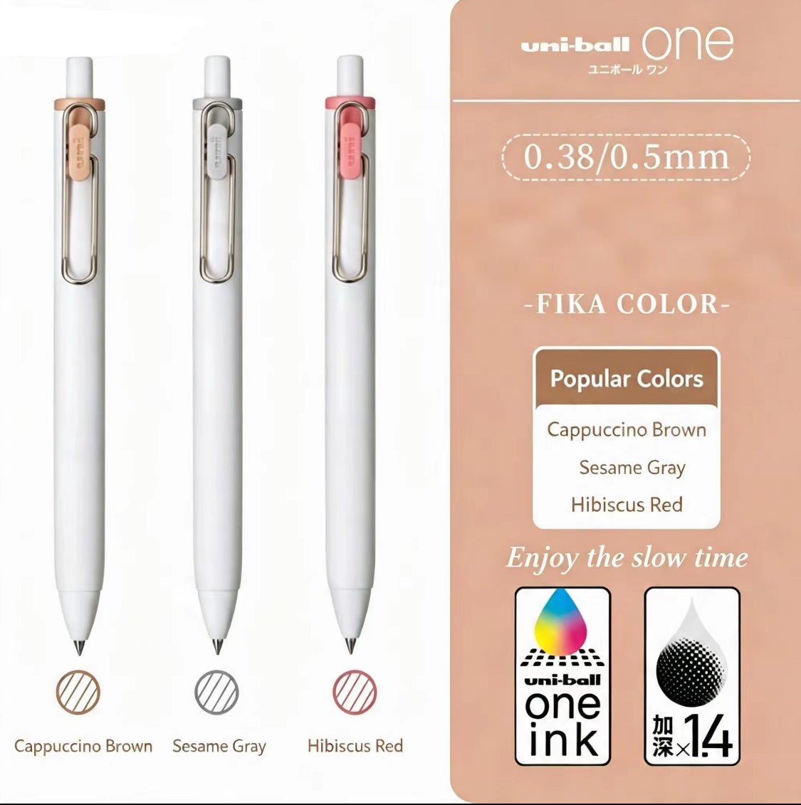 Uniball One Gel Pen Set