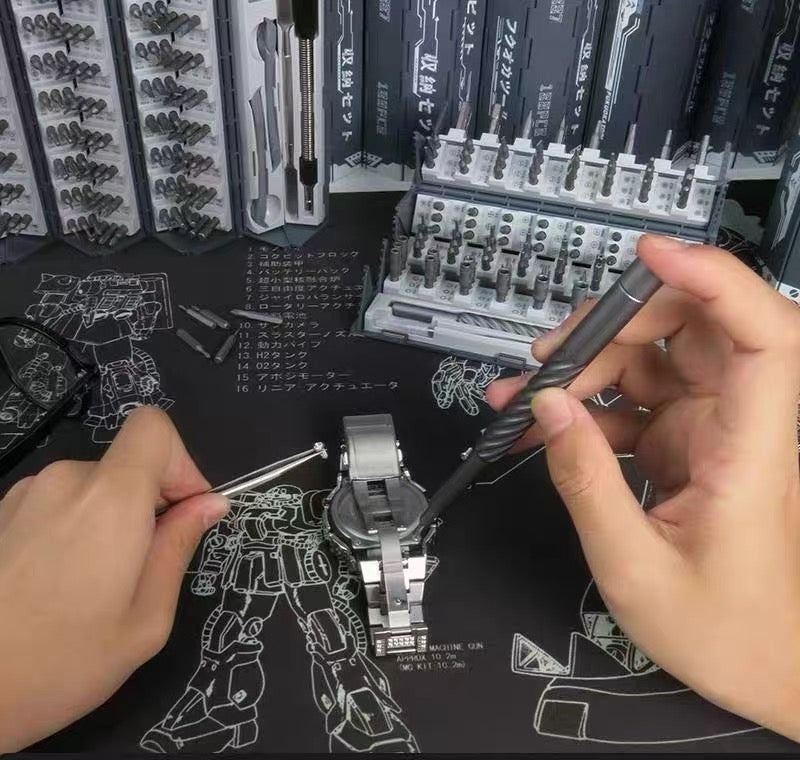 Fukuoka Tools 128-in-1 Screwdriver Set