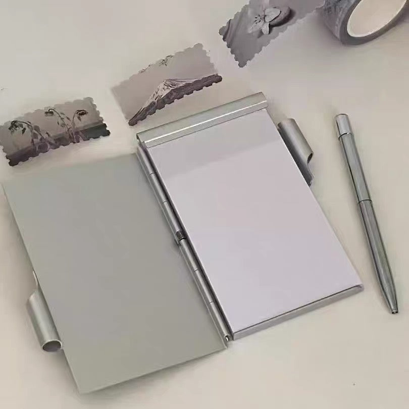 Metal Pocket Note Pad