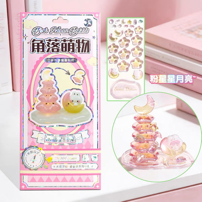 4D Stackable Jelly Stickers