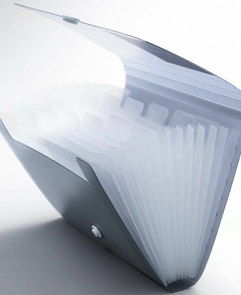 Deli Accordion Style Receipt File