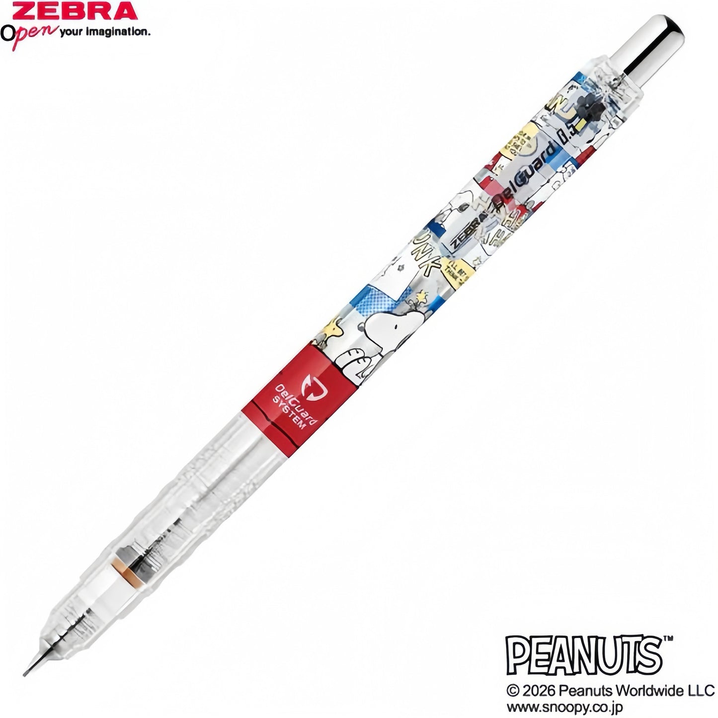 Zebra DelGuard Mechanical Pencil Snoopy Limited