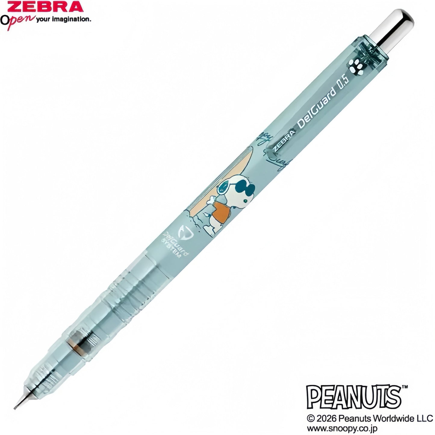 Zebra DelGuard Mechanical Pencil Snoopy Limited