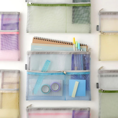 Midori Mesh Divider Pouch B6