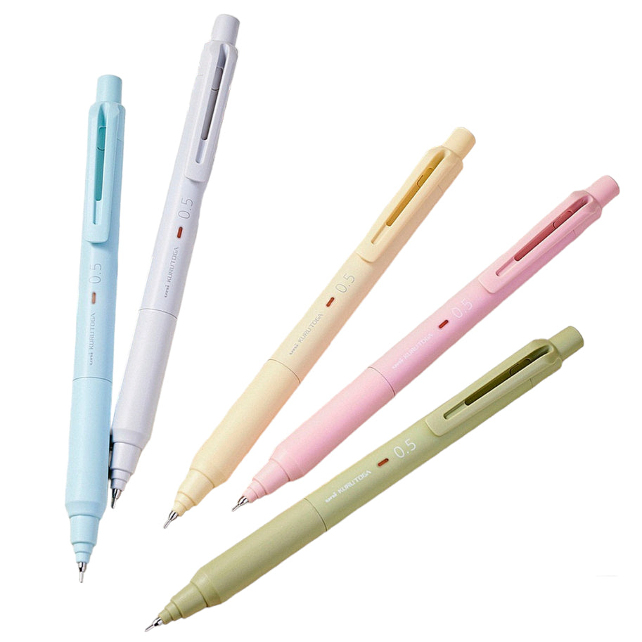 Uni Kuru Toga KS Mechanical Pencil (Pastel Colours)