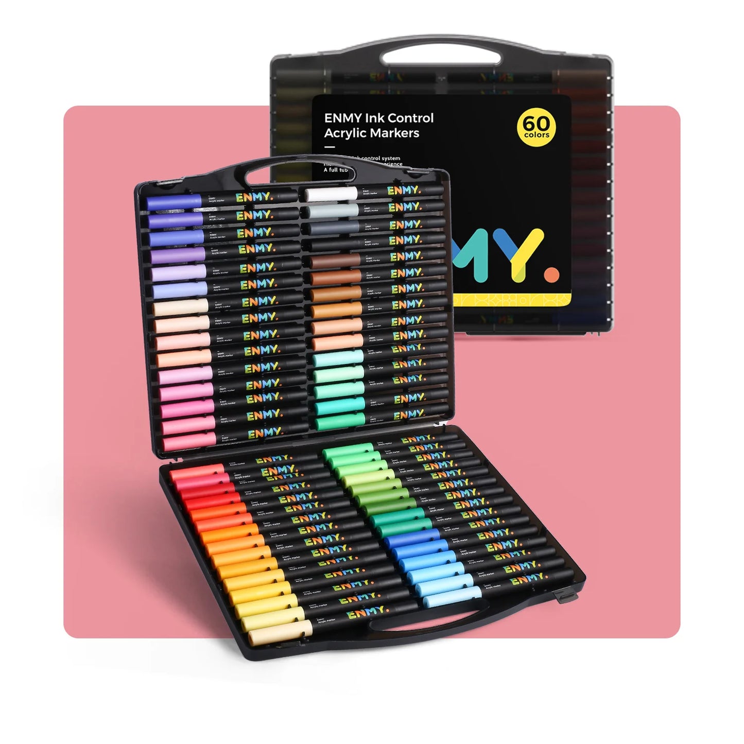 Enmy Acrylic Fast-Drying Paint Marker Set