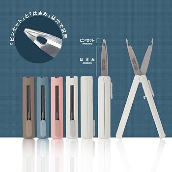 Sun-Star Stickyle TSUMAMUNO Scissors + Tweezers