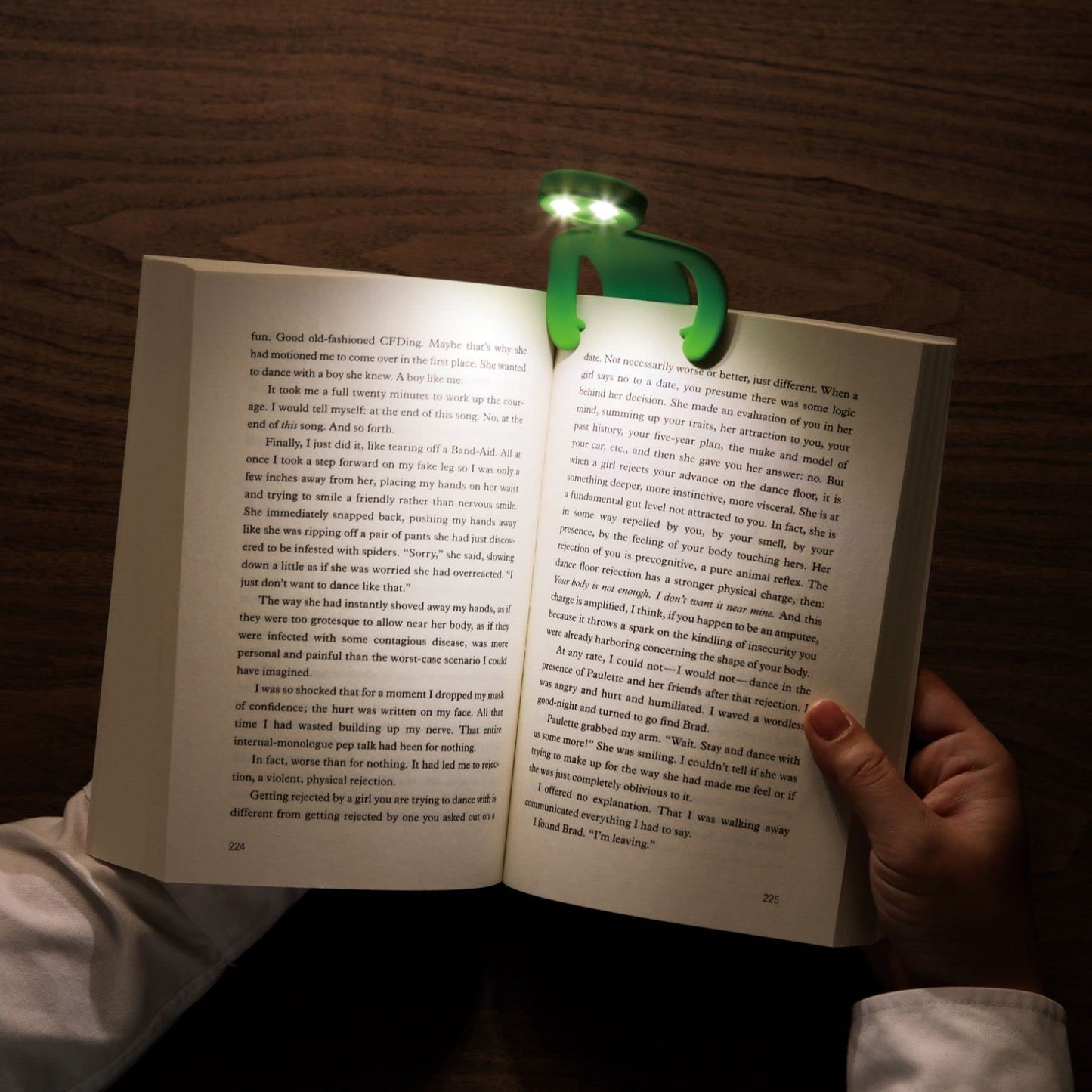 Raymay Light Man Bendable Book Lamp