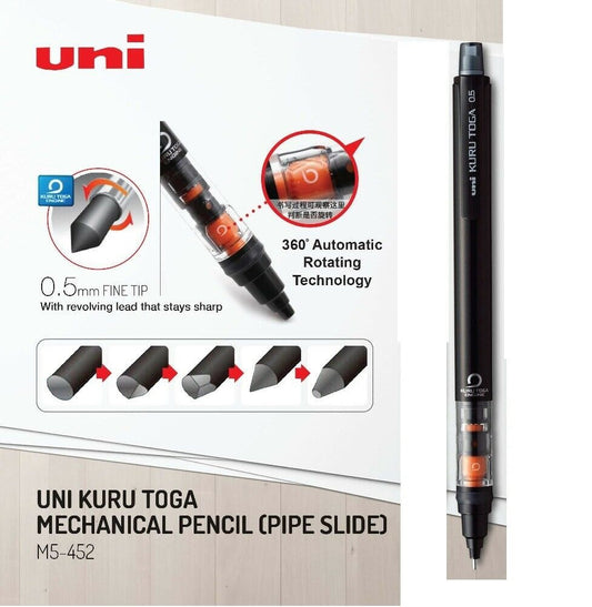 Uni Kuru Toga Pipe Slide Mechanical Pencil 0.5mm