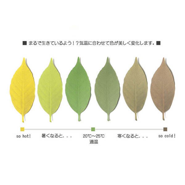 +d Leaf Thermometer Bookmark