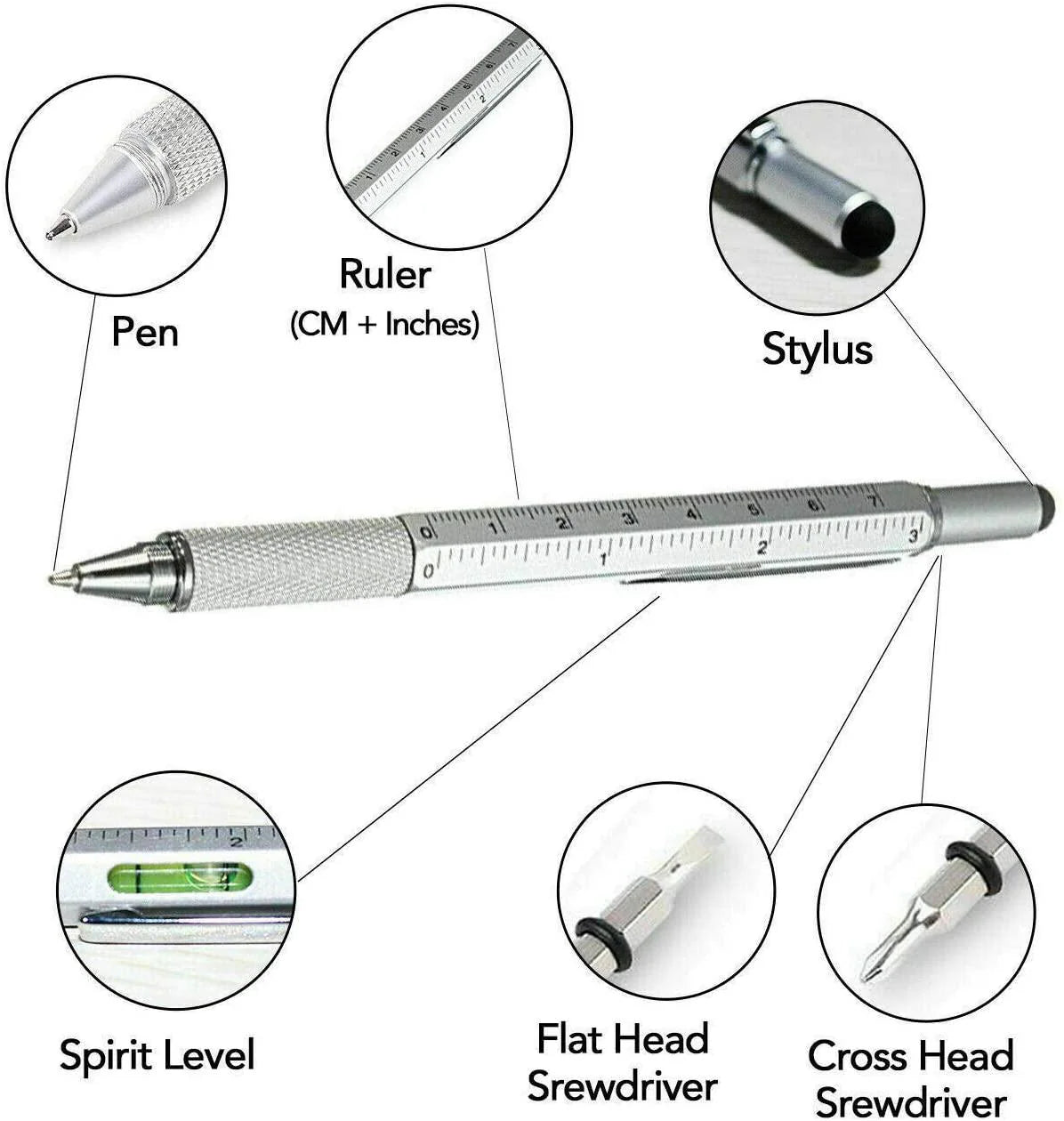 Funny Deer 6-in-1 Pen