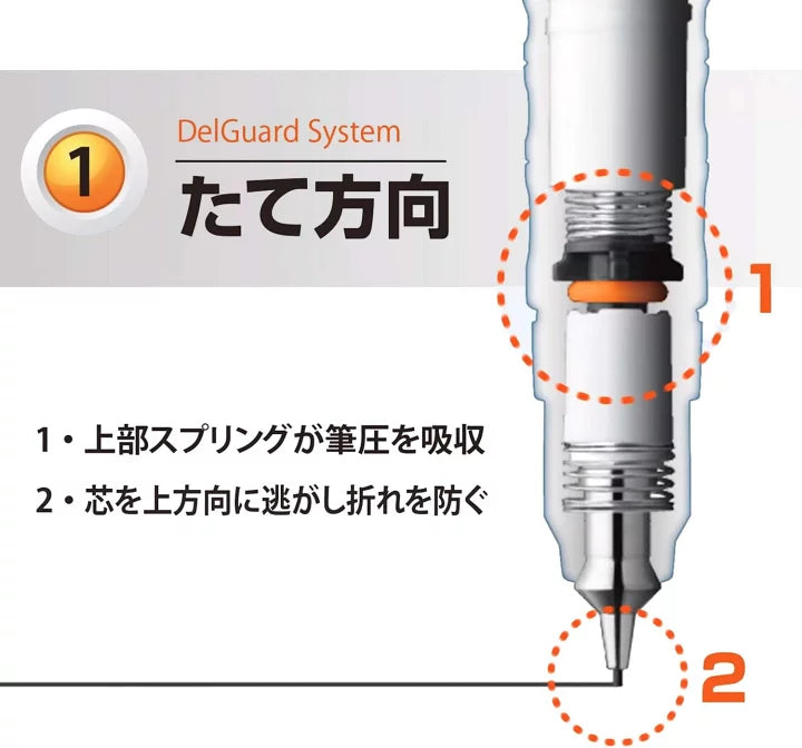 Zebra DelGuard Unbreakable Mechanical Pencil