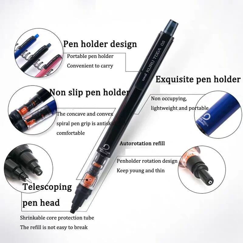 Uni Kuru Toga Pipe Slide Mechanical Pencil 0.5mm