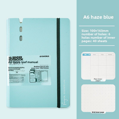 Sworld 6-hole Pocket Binder A7/ A6/ A5