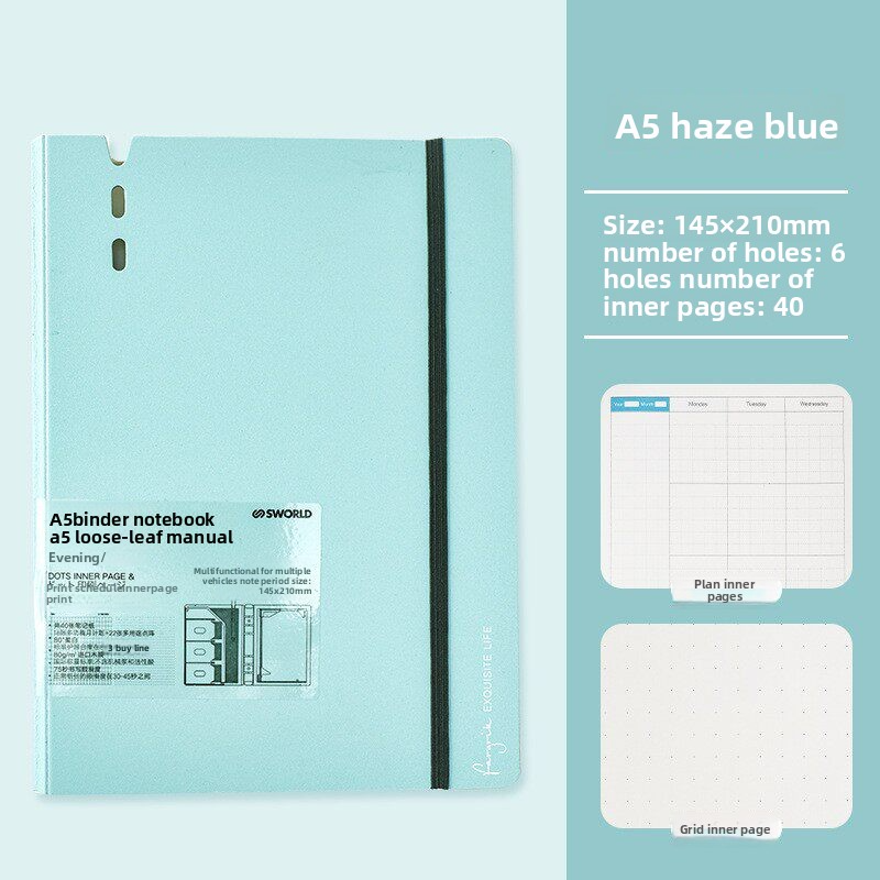 Sworld 6-hole Pocket Binder A7/ A6/ A5