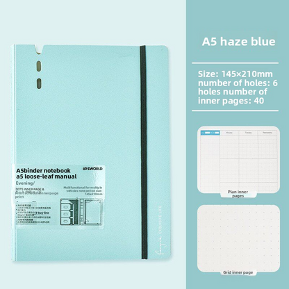 Sworld 6-hole Pocket Binder A7/ A6/ A5