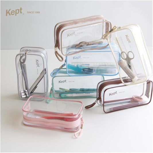 Raymay Kept Clear Wide Pencil Case/ Organiser